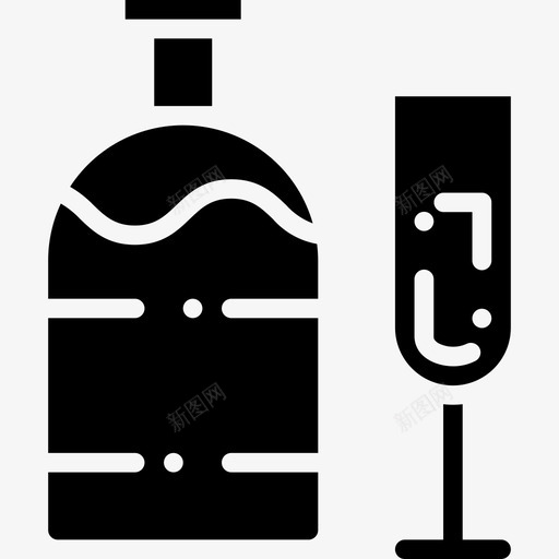 瓶子饮料和饮料3固体图标svg_新图网 https://ixintu.com 固体 瓶子 饮料