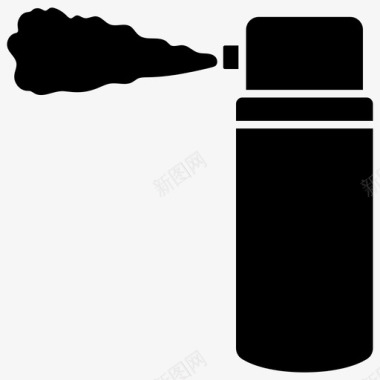 喷雾瓶空气清新剂身体喷雾图标图标