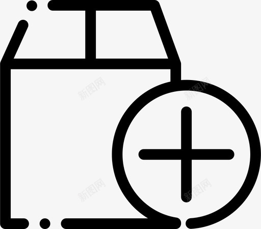 添加添加包装包装图标svg_新图网 https://ixintu.com 加 包装 添加 添加包装 管理 配送