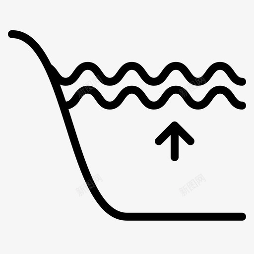 洪水天气160概述图标svg_新图网 https://ixintu.com 天气160 概述 洪水