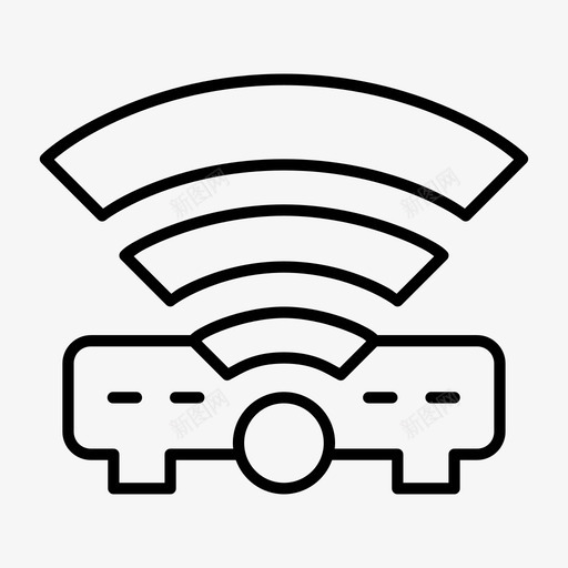 wifi路由器连接互联网图标svg_新图网 https://ixintu.com wifi 互联网 在线 路由器 连接