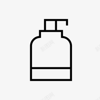 洗发水超市图标图标