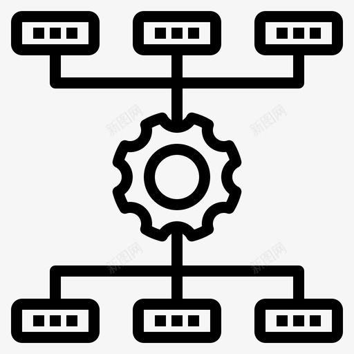 过程业务图表图标svg_新图网 https://ixintu.com 业务 优化 图表 报告 搜索引擎 统计 计划 过程