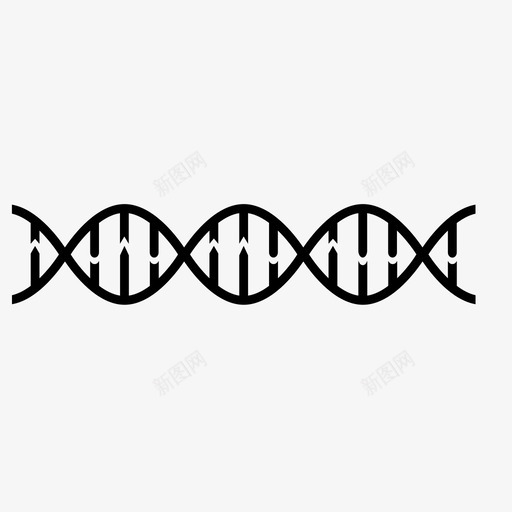 dna生物学生物技术图标svg_新图网 https://ixintu.com dna 基因 生物学 生物技术 科学 遗传学