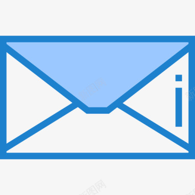 邮件办公供应商6蓝色图标图标
