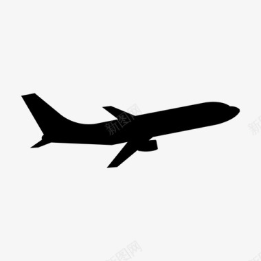 飞机乘客天空图标图标