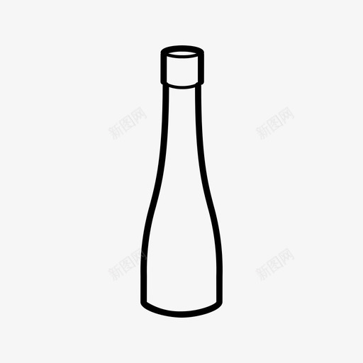 瓶子厨房液体图标svg_新图网 https://ixintu.com 厨房 液体 瓶子 葡萄酒