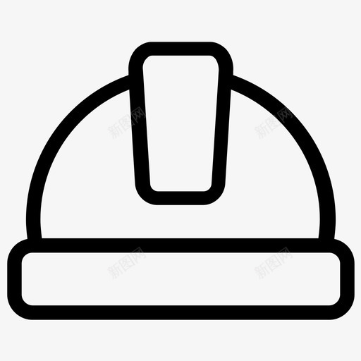 工程师帽工程师头盔安全帽图标svg_新图网 https://ixintu.com 制造商 图标 头盔 安全帽 工程师 生产线 顶盖