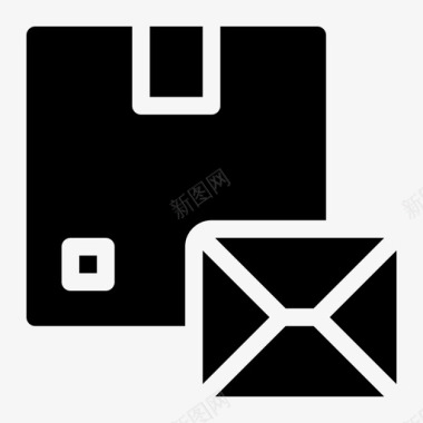 邮件邮箱送货图标图标