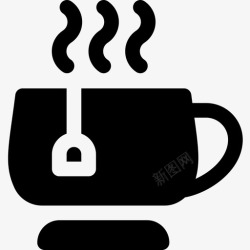 装满查的茶杯茶杯印度17装满图标高清图片