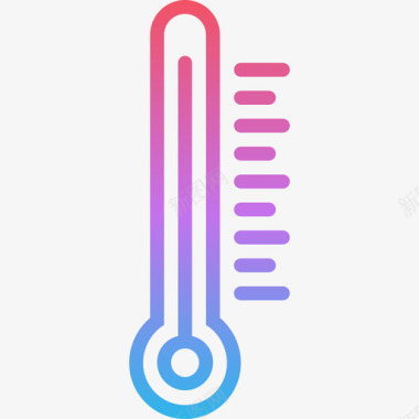 温暖162号天气梯度图标图标