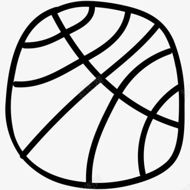 篮球篮球圈运球图标图标