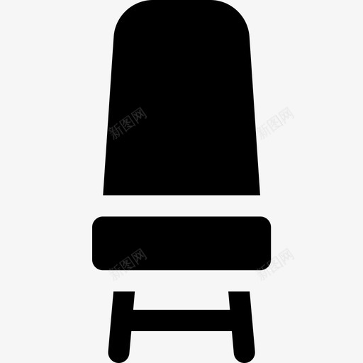 椅子室内13填充图标svg_新图网 https://ixintu.com 填充 室内设计 椅子