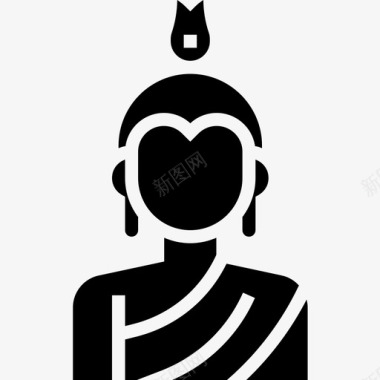 佛陀泰国符号4铭文图标图标