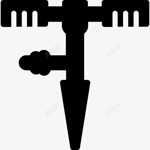 钻农业园艺图标svg_新图网 https://ixintu.com 农业 园艺 工具 机器 雕文