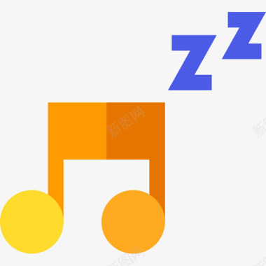 摇篮曲睡觉时间4平淡图标图标