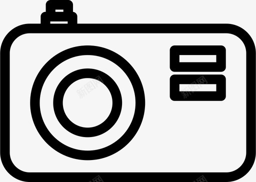 相机数码相机单反相机图标图标