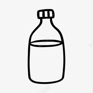 塑料瓶减少节约图标图标