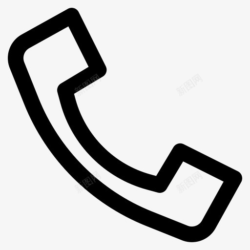 电话通讯联系人图标svg_新图网 https://ixintu.com 电话 电话概要 联系人 通讯