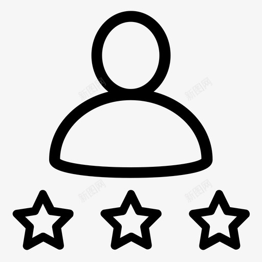 评分反馈排名图标svg_新图网 https://ixintu.com 反馈 投票 排名 用户界面 评分 评审