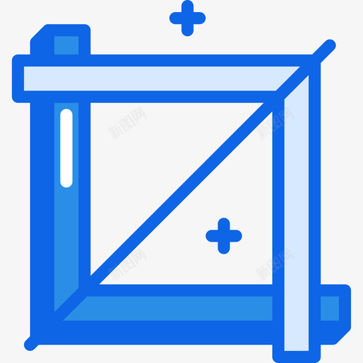 裁剪ui界面30蓝色图标svg_新图网 https://ixintu.com ui 界面 蓝色 裁剪