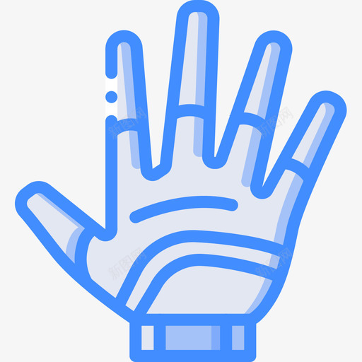 手套探险运动17蓝色图标svg_新图网 https://ixintu.com 手套 探险 蓝色 运动