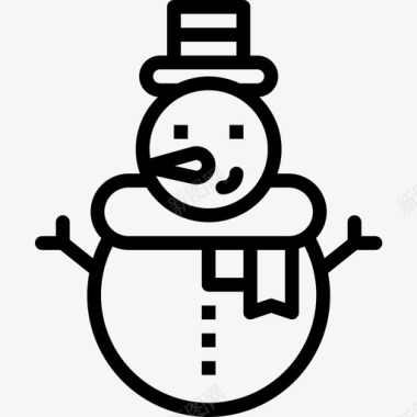 雪人圣诞192直系图标图标