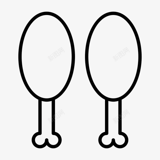 炸鸡鸡腿晚餐图标svg_新图网 https://ixintu.com 工具和设置概述 晚餐 炸鸡 鸡腿