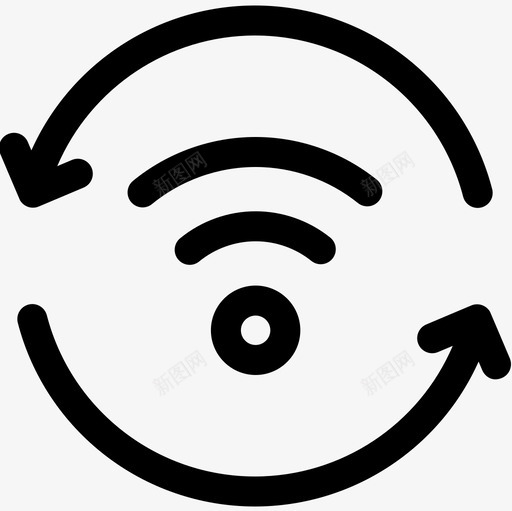 Wifi电话15线路图标svg_新图网 https://ixintu.com Wifi 电话15 线路