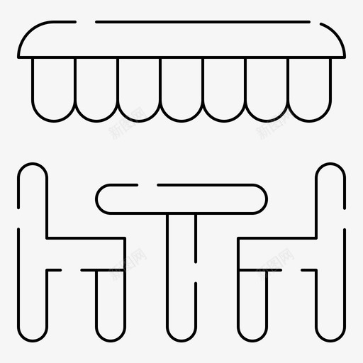 餐厅晚餐吃饭图标svg_新图网 https://ixintu.com 吃饭 春天 晚餐 餐厅