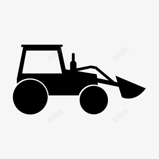 挖掘机动力维修图标svg_新图网 https://ixintu.com 动力 工作 挖掘机 维修 车辆