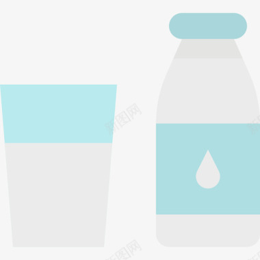 牛奶饮料12无糖图标图标