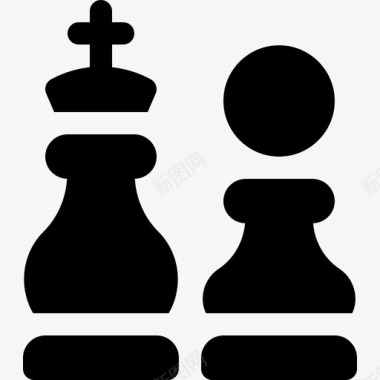 国际象棋策略24填充图标图标