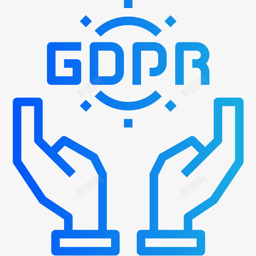 球头gdpr16梯度图标svg_新图网 https://ixintu.com gdpr 梯度 球头