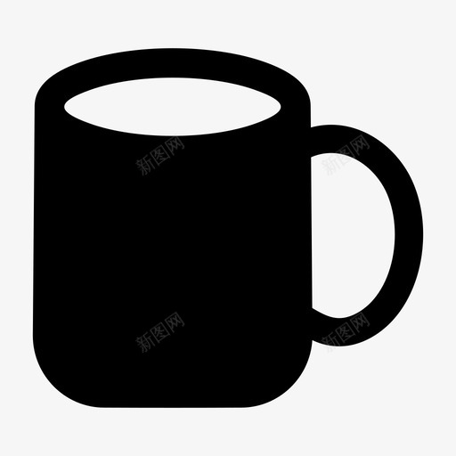杯子早餐咖啡杯图标svg_新图网 https://ixintu.com 咖啡杯 早餐 杯子 茶杯 饮料