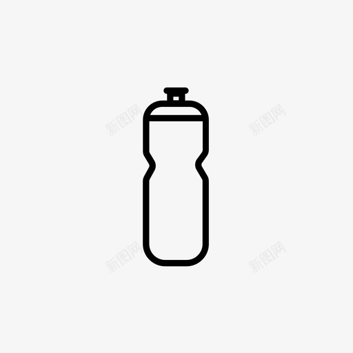 真空瓶饮料水合物图标svg_新图网 https://ixintu.com 水合物 真空 空瓶 运动 饮料