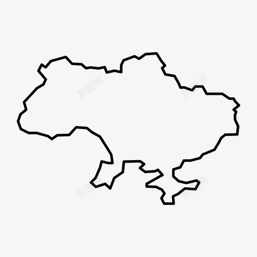 乌克兰地图波罗的海欧洲图标svg_新图网 https://ixintu.com 乌克兰地图 基辅 欧洲 波罗的海
