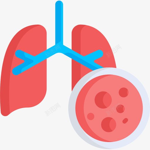 肺癌世界癌症意识日第9天平淡图标svg_新图网 https://ixintu.com 9天 世界 平淡 意识 日第 癌症 肺癌