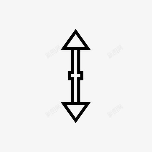 上下工具光标图标svg_新图网 https://ixintu.com 上下 光标 工具