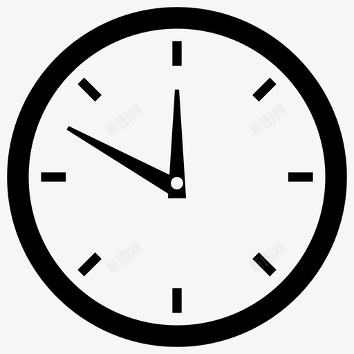 时钟计时器挂钟图标svg_新图网 https://ixintu.com 图标 家居设计 挂钟 时钟 符号 装饰 计时器