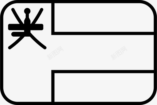 阿曼国旗国家omn图标svg_新图网 https://ixintu.com omn 世界 国家 国旗 圆形 简化 阿曼