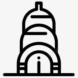 萨克莱斯勒大厦克莱斯勒大厦美国图标高清图片
