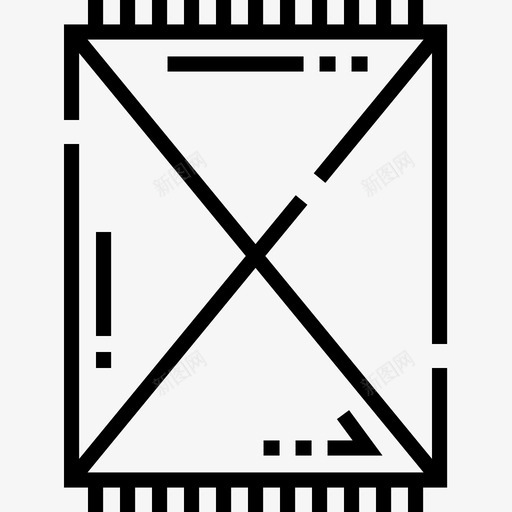 地毯室内15线性图标svg_新图网 https://ixintu.com 地毯 室内设计 线性