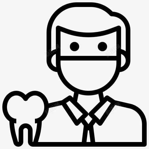 牙医牙科牙科护理图标svg_新图网 https://ixintu.com 牙医 牙科 牙科护理 牙齿
