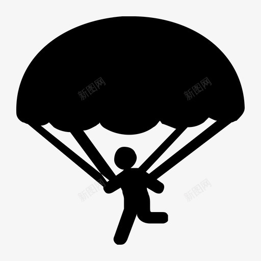 当地玩乐-空中跳伞svg_新图网 https://ixintu.com 当地玩乐-空中跳伞