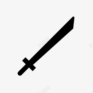 武士刀元素游戏图标图标