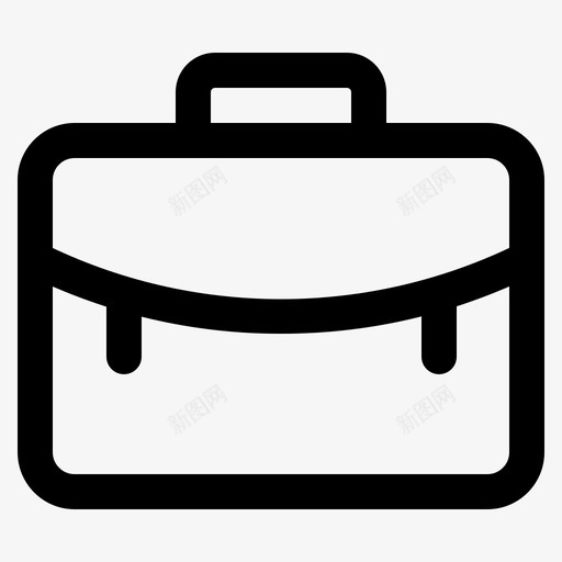 手提箱包公文包图标svg_新图网 https://ixintu.com 公文包 包 商务 商务电子商务 商店 手提箱