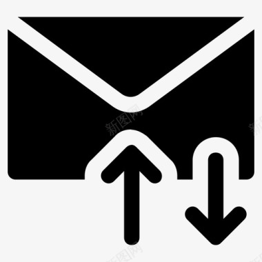 交换信封邮件交换交换邮件图标图标