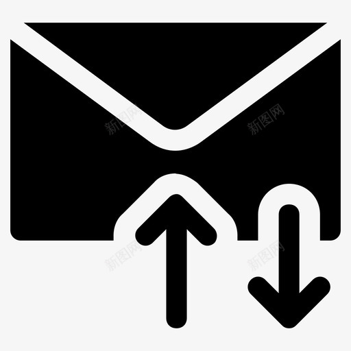 交换信封邮件交换交换邮件图标svg_新图网 https://ixintu.com 业务 交换 信封 图标 字形 邮件