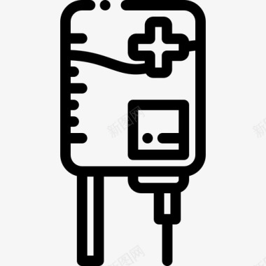 输血药物22线性图标图标